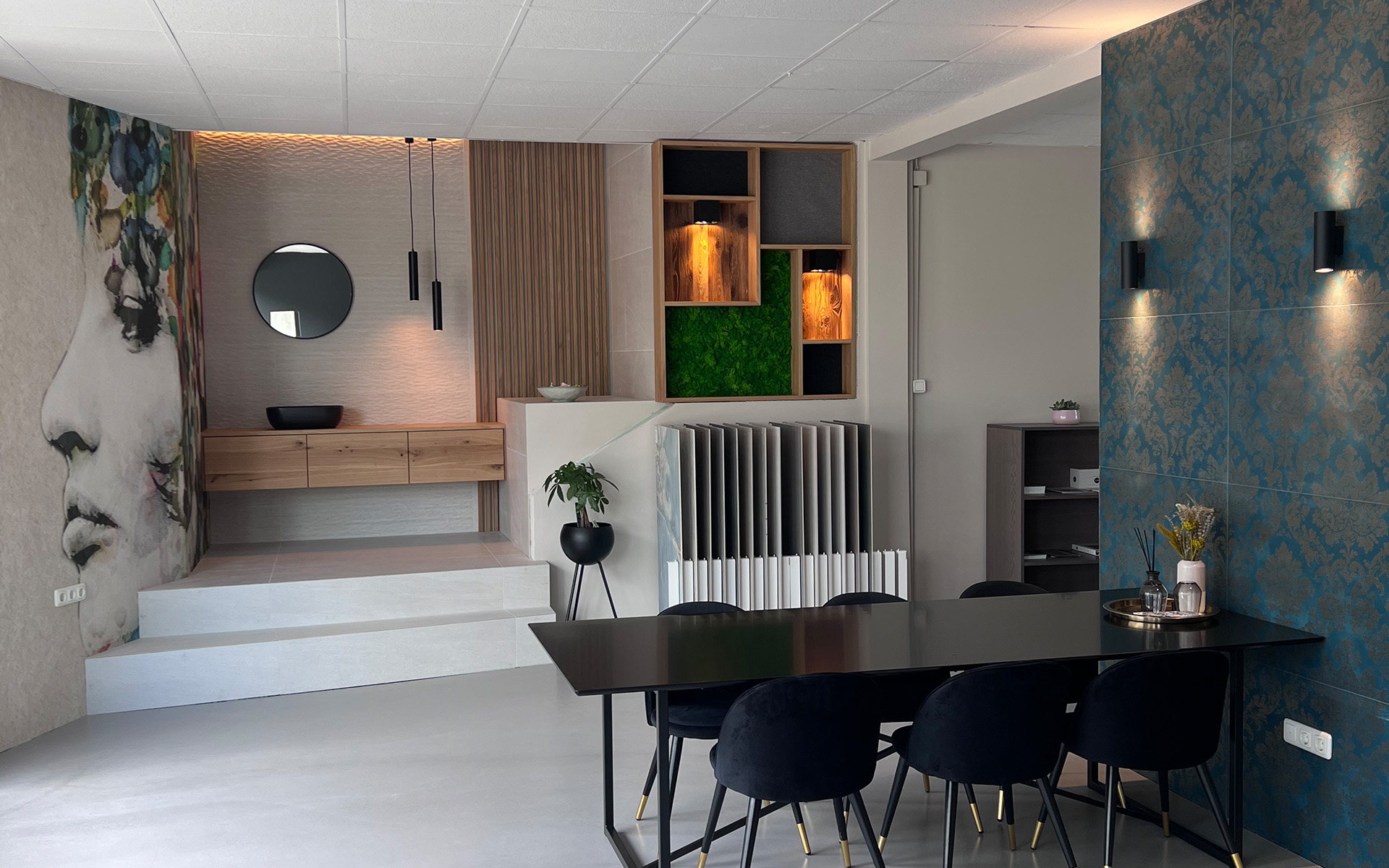 INSDETAIL, Kontakt, Schauraum
